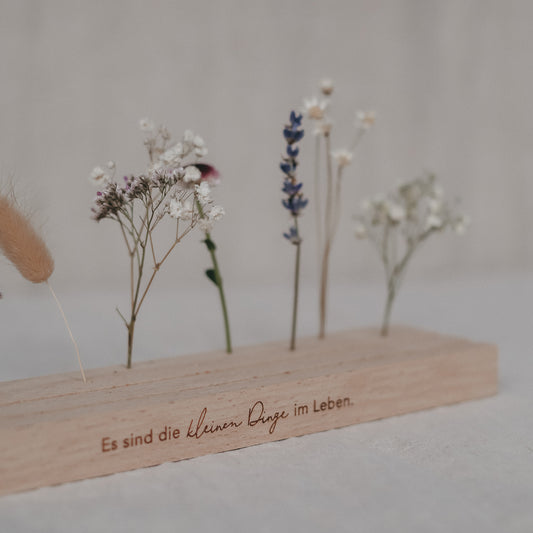 Grand support de cartes et de fleurs séchées Kleine Dinge