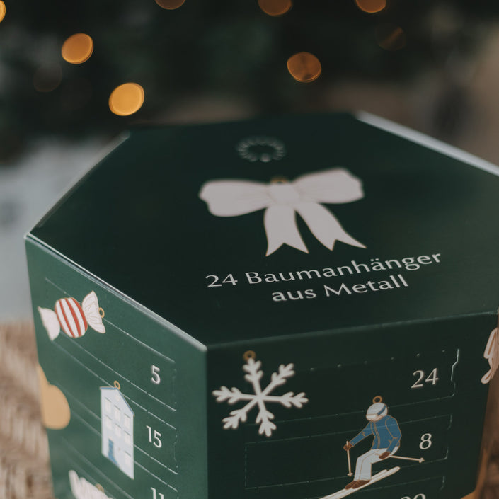 Adventskalender Baumschmuck