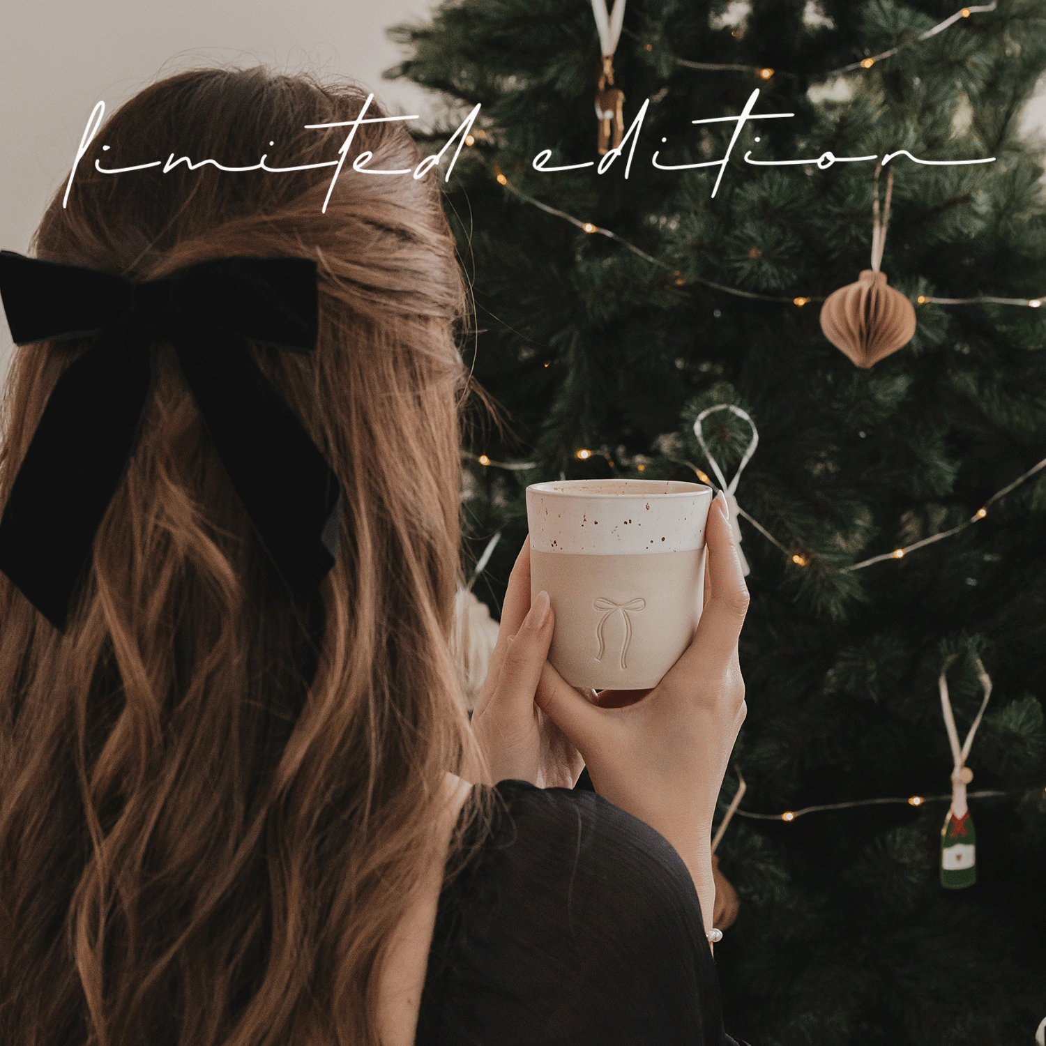 Limitierter Becher Schleife