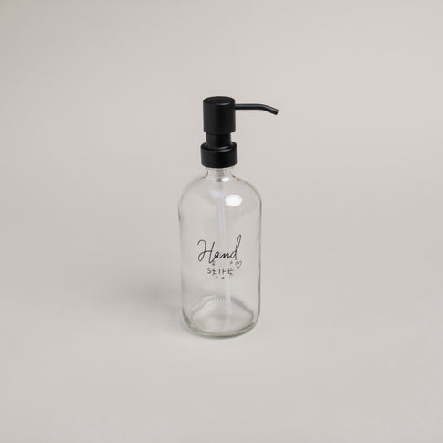 Distributeur de savon Handseife transparent 500ml