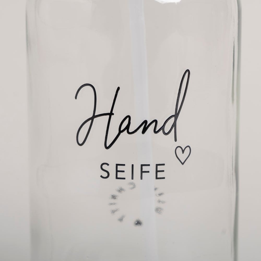 Distributeur de savon Handseife transparent 500ml