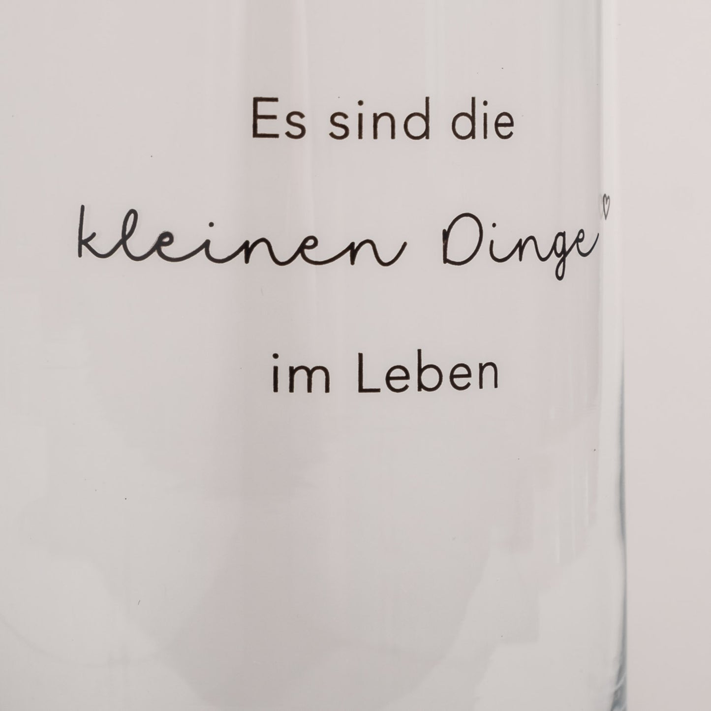 Karaffe Die kleinen Dinge | Eulenschnitt 