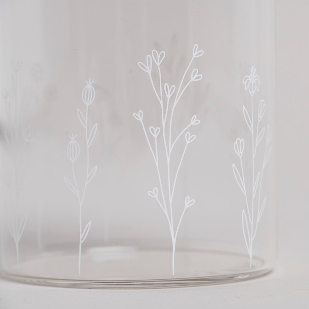 Mini Vorratsglas Blumenwiese 9 cm