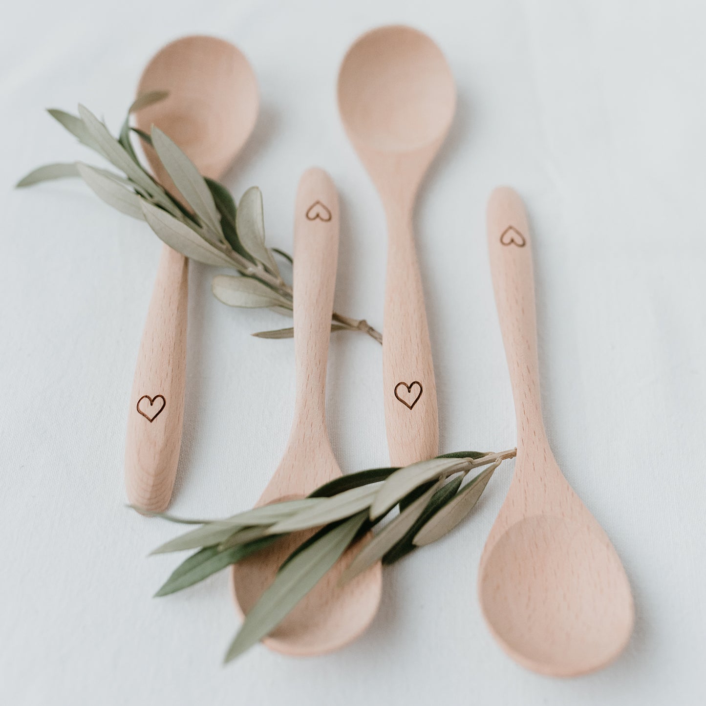 Holzlöffel im 4er Set