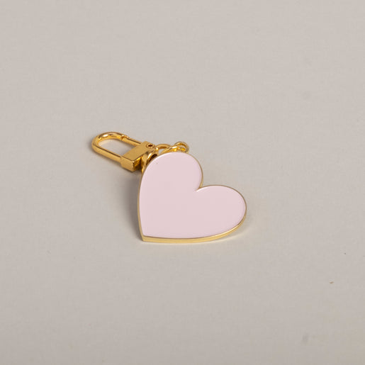 Schlüsselanhänger kleines Herz Rosa | Eulenschnitt 