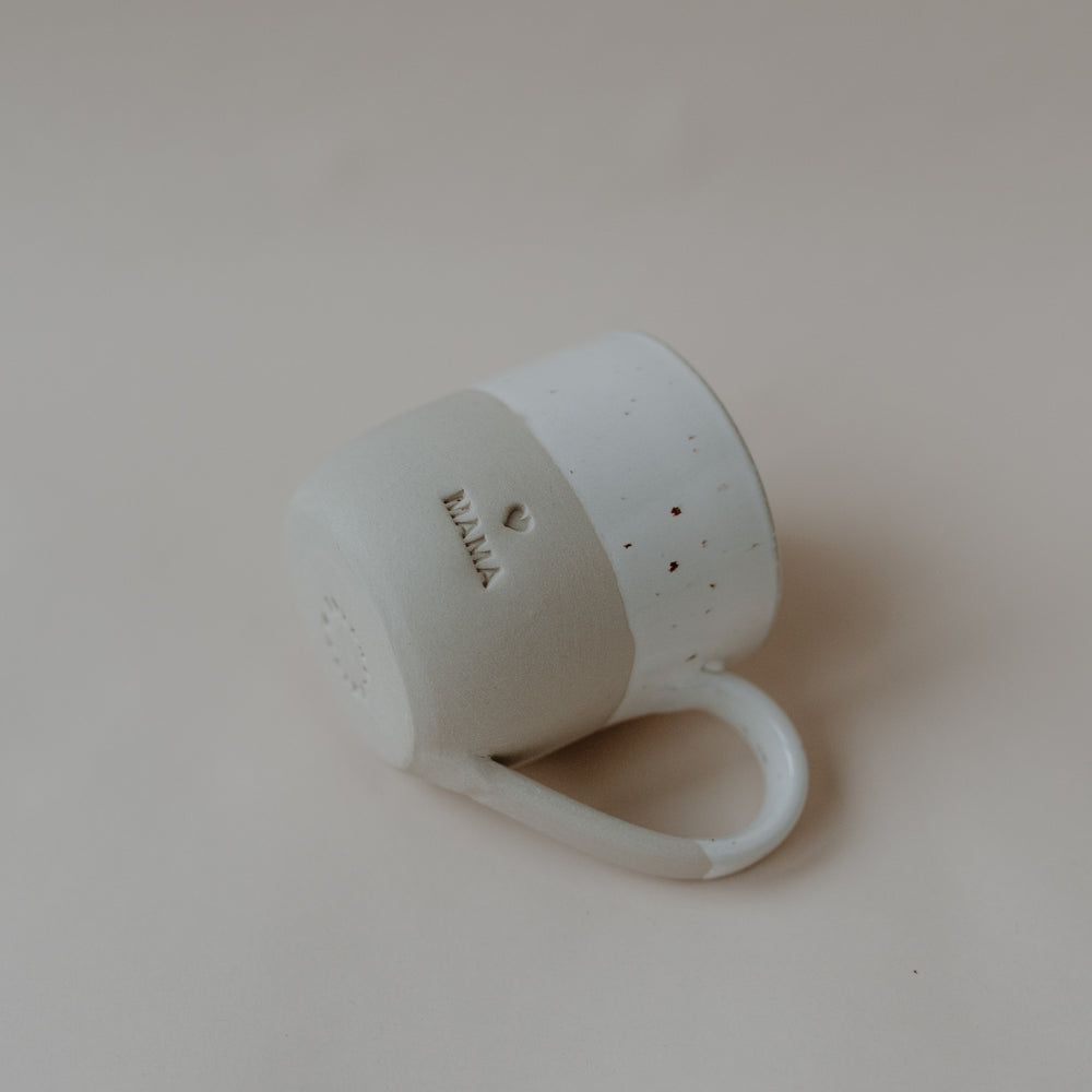 Kleine Cappuccino Tasse Mama