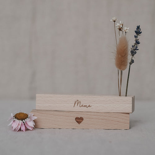 Karten- und Trockenblumenständer 12cm Mama im 2er Set