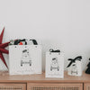 Geschenktüten Set Weihnachten in drei Größen mit Auto Motiv