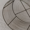 Panier en fil métallique rond de 27 cm