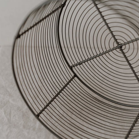 Panier en fil métallique rond de 27 cm