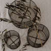 Panier en fil métallique rond de 19 cm