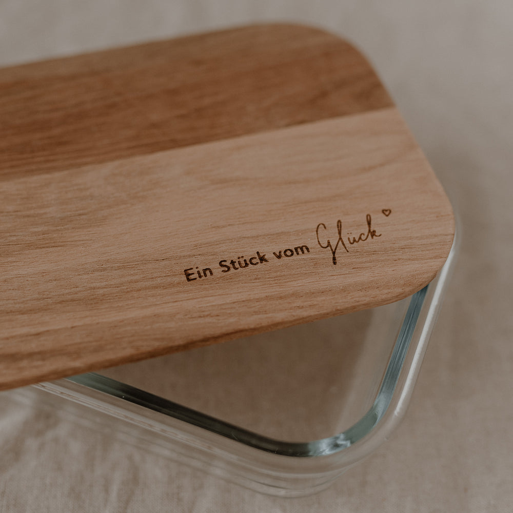 Vorratsbehälter Glück 12,5 x 17 cm