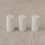 Crochets muraux blancs en lot de 3