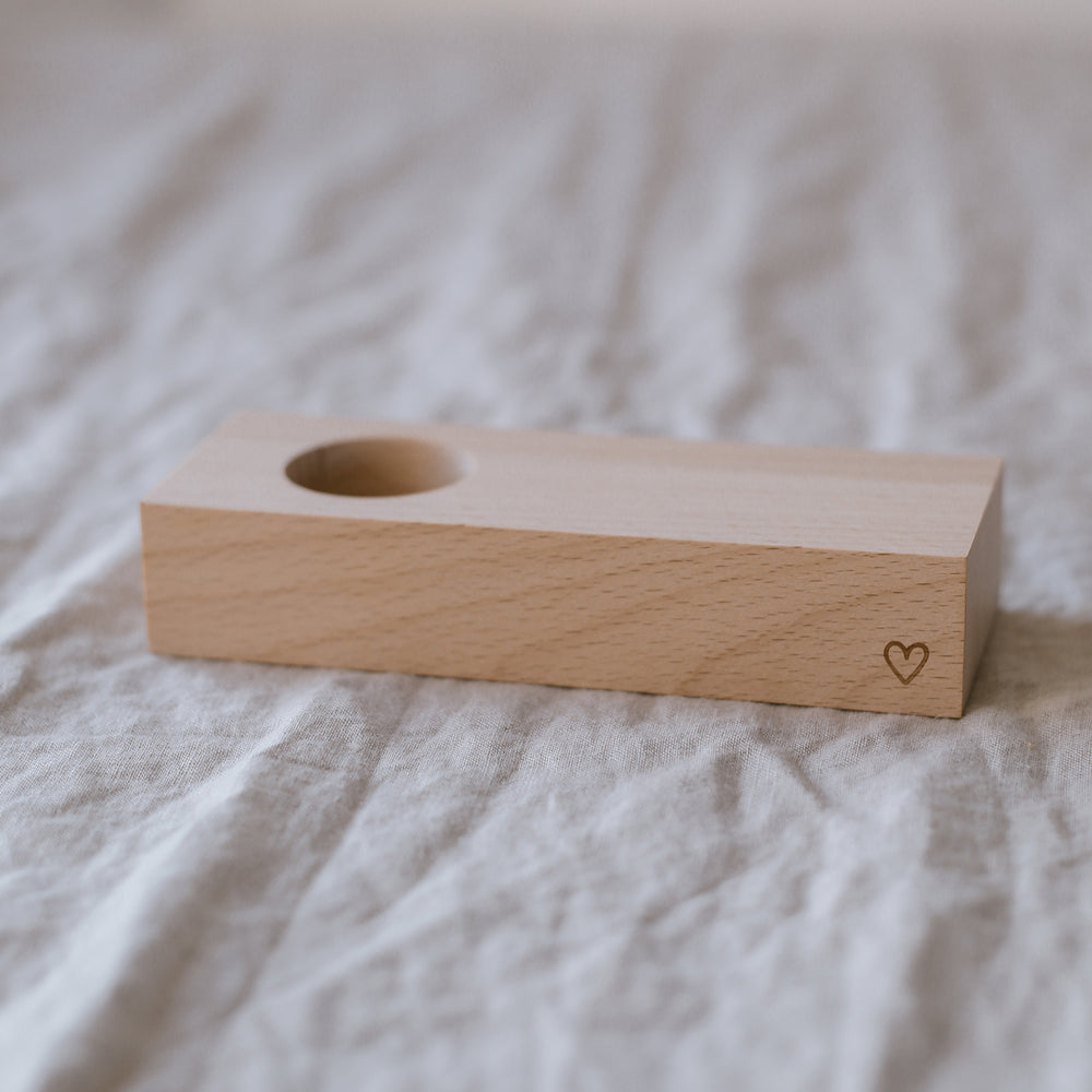 Coquetier coeur 15 x 5,5 cm