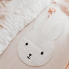 Waschbarer Kinderteppich Hase