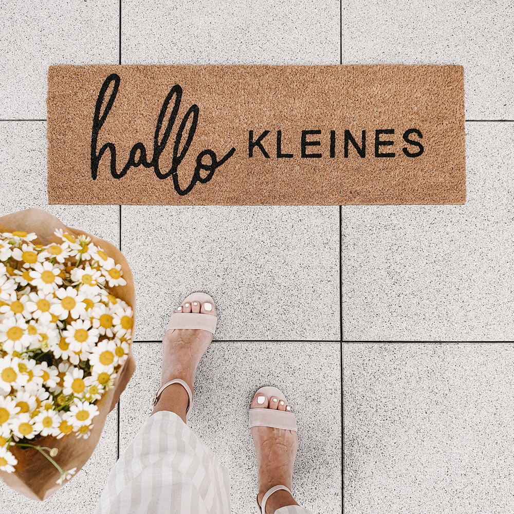 Kokos Fußmatte Hallo Kleines