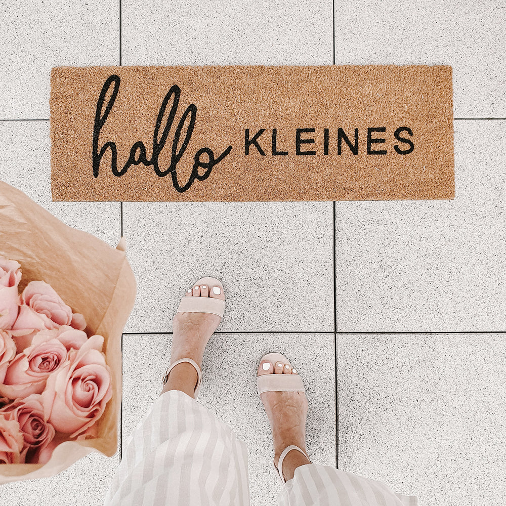 Kokos Fußmatte Hallo Kleines