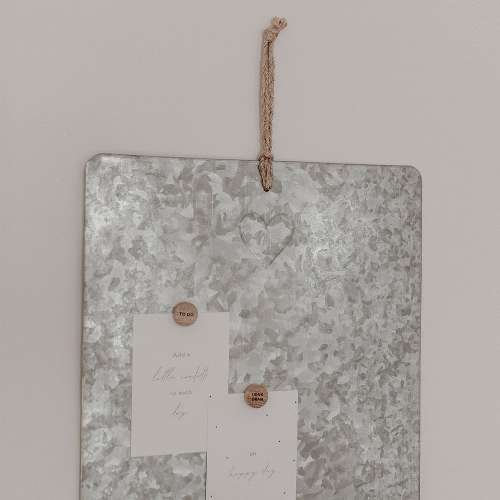 Tableau magnétique Coeur 60x40 cm