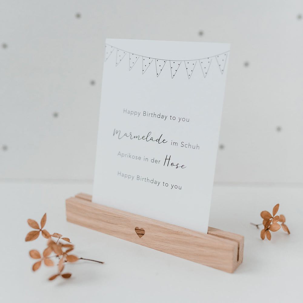 Ensemble de 6 cartes de voeux d´anniversaire