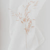 Serviettes en lin blanches en lot de 4