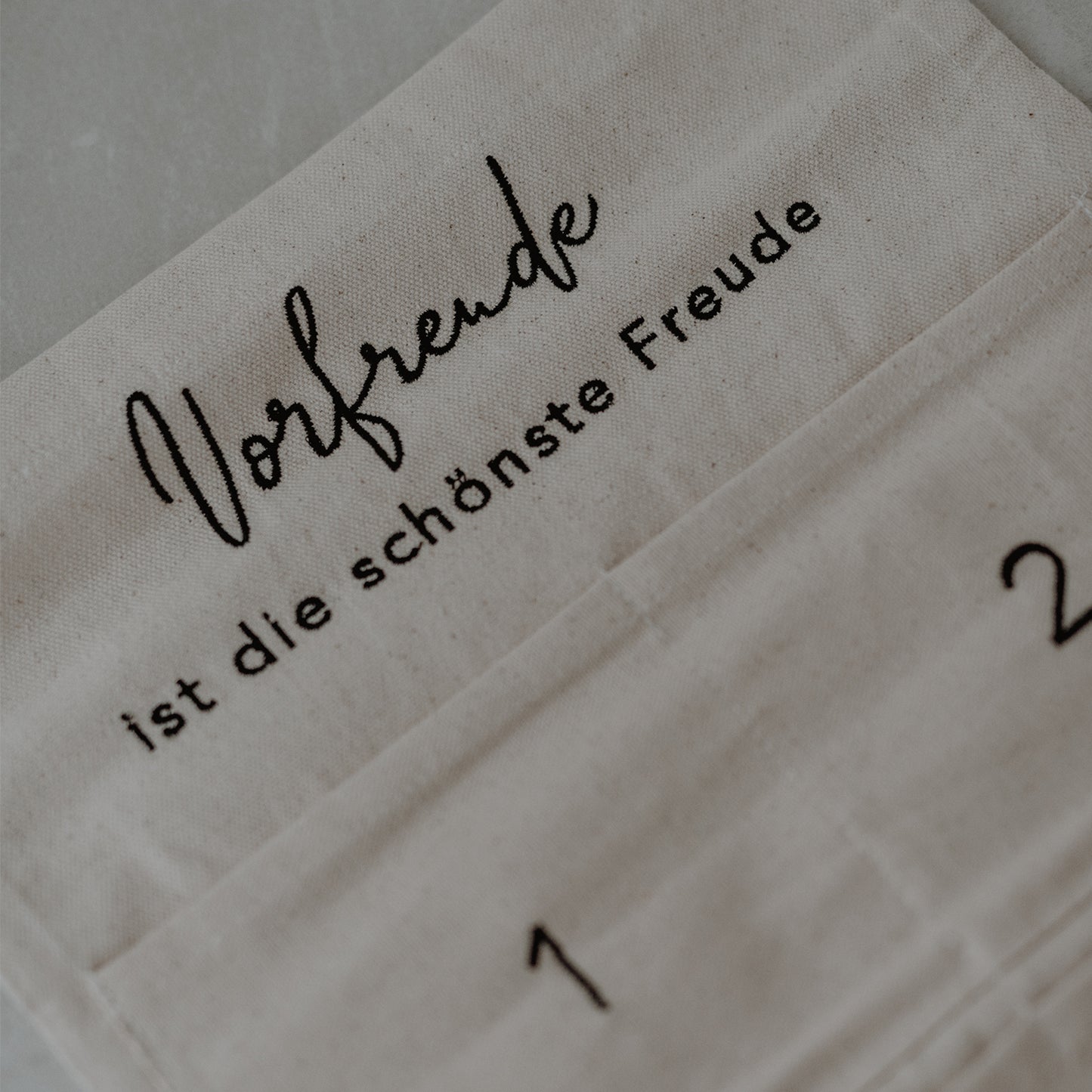Adventskalender Vorfreude 30cm
