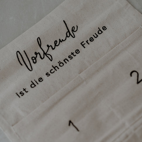 Adventskalender Vorfreude 30cm