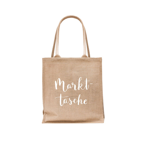 Jute Shopper Markttasche