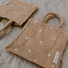 Mini Jute Shopper Sterne im 2er Set