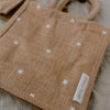 Mini Jute Shopper Sterne im 2er Set
