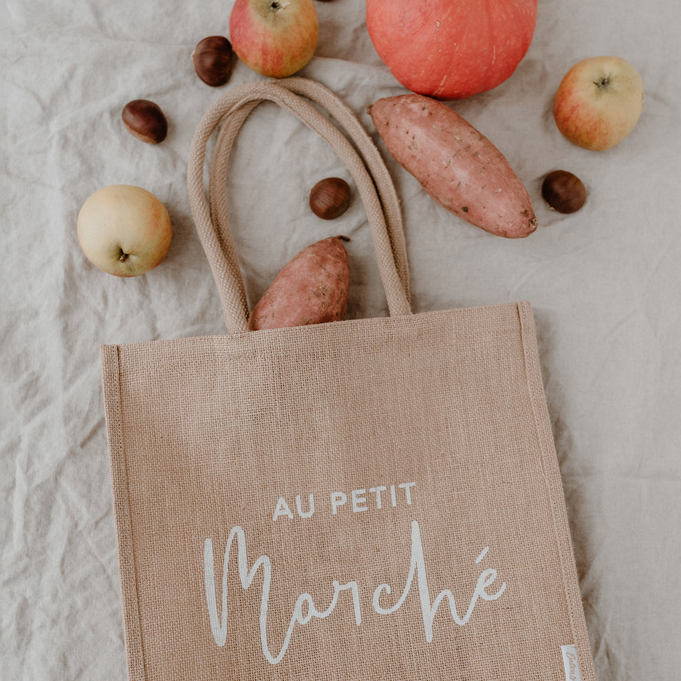 Jute Shopper au petit marché