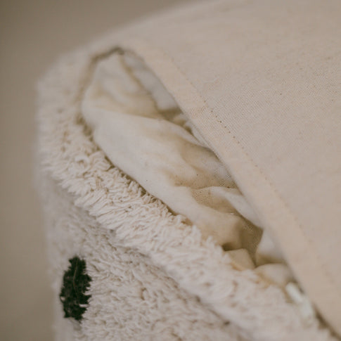 Pouf à pois