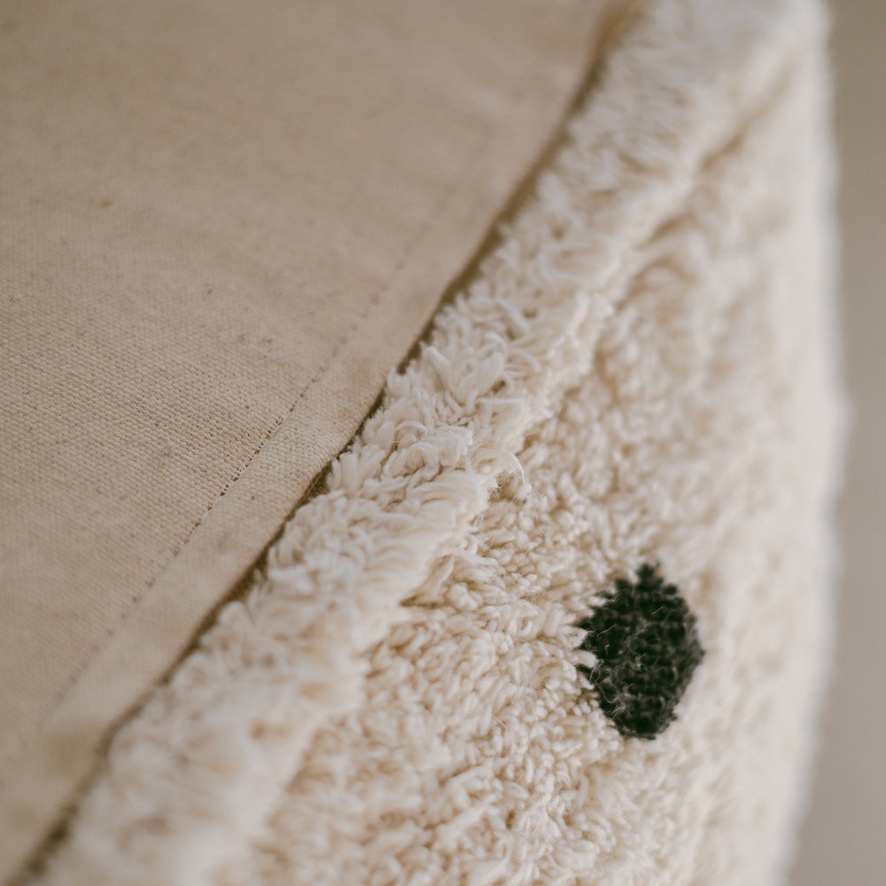 Pouf à pois