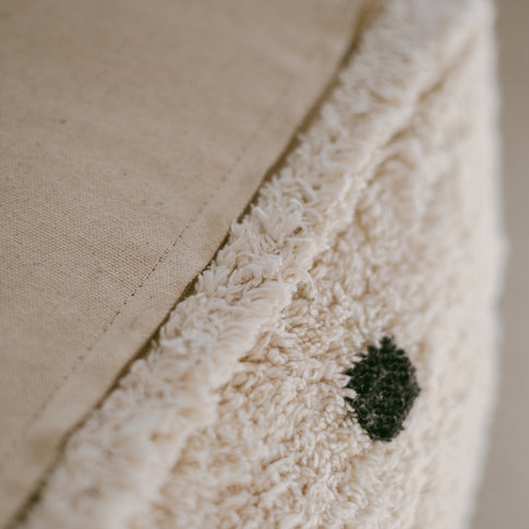 Pouf à pois