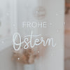 Autocollant mural "Frohe Ostern/Joyeuses Pâques"