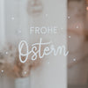 Autocollant mural "Frohe Ostern/Joyeuses Pâques"
